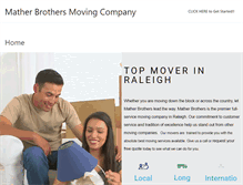 Tablet Screenshot of matherbrothers.com
