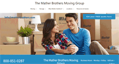 Desktop Screenshot of matherbrothers.net